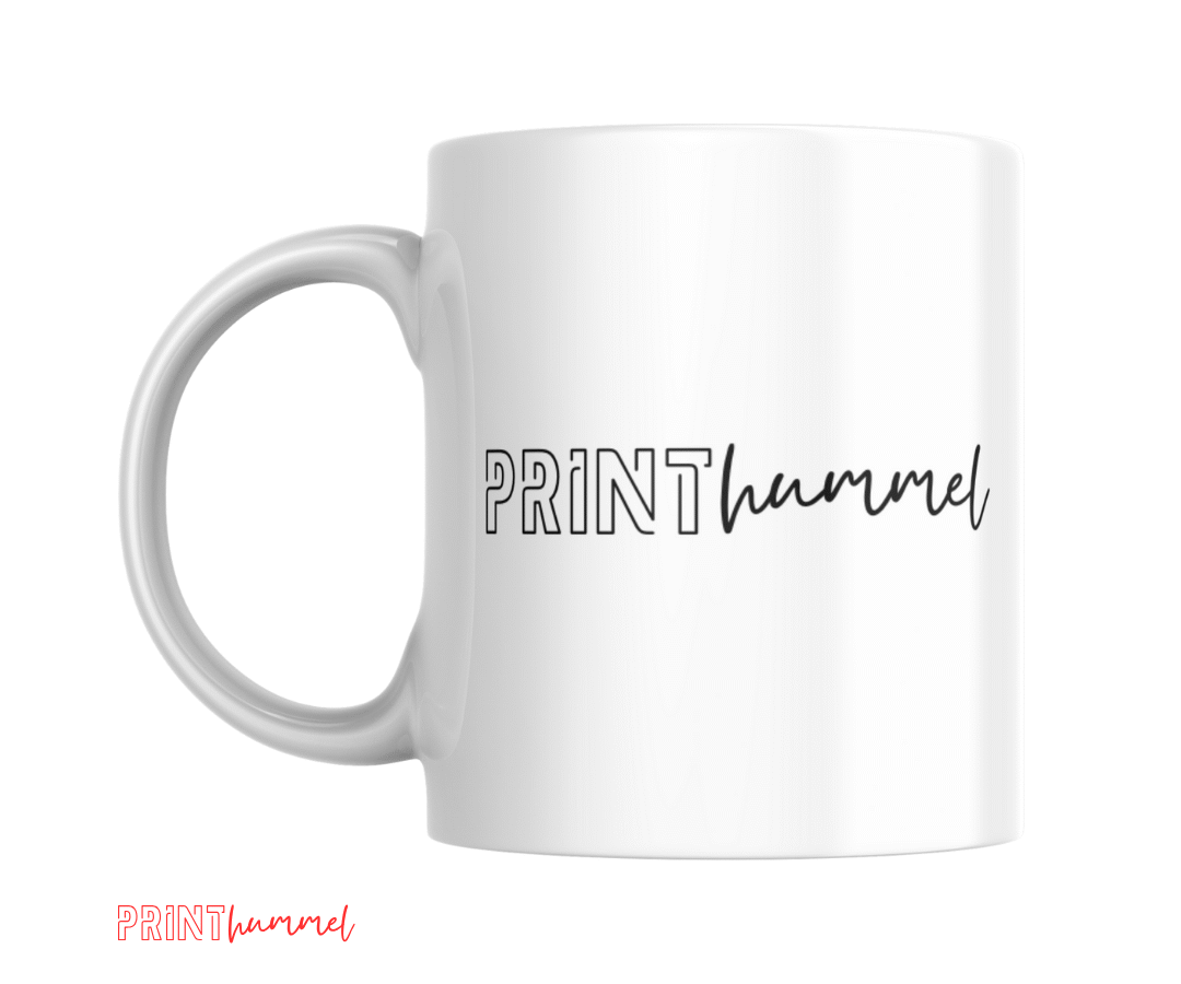 Personalisierte Tasse Print Hummel