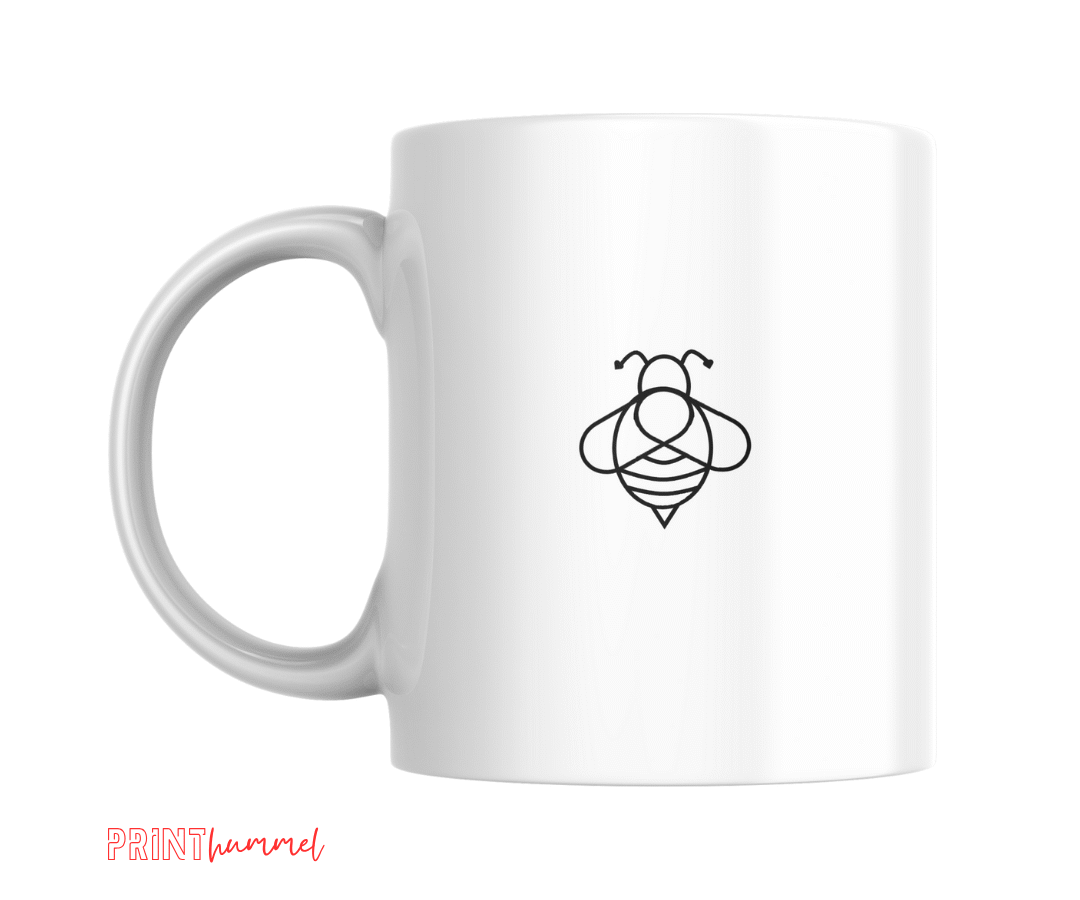 Personalisierte Tasse Hummel